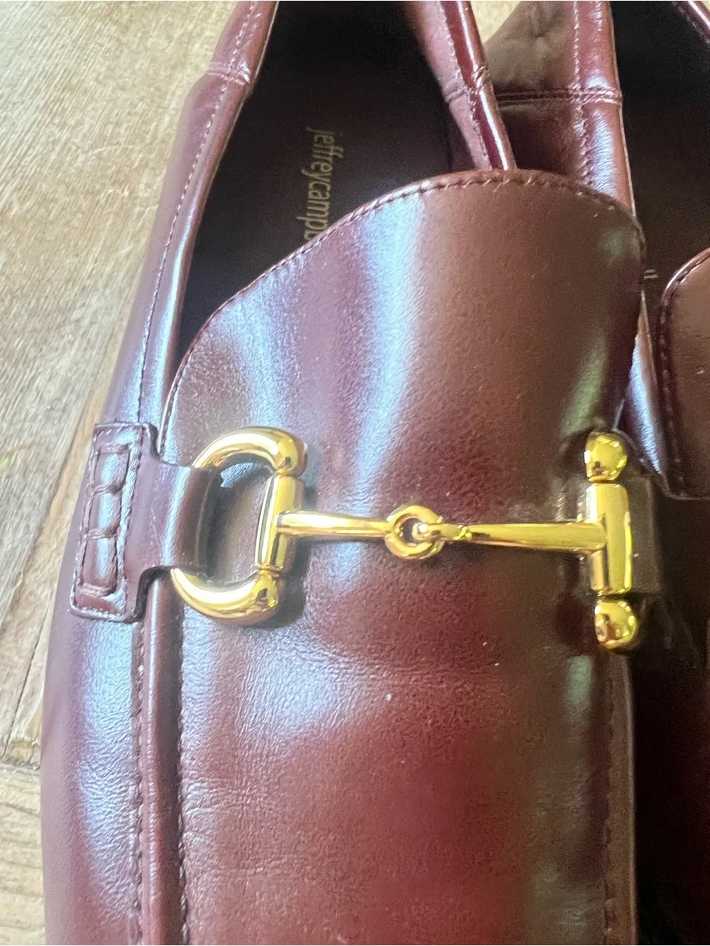 Jeffrey Campbell polished leather