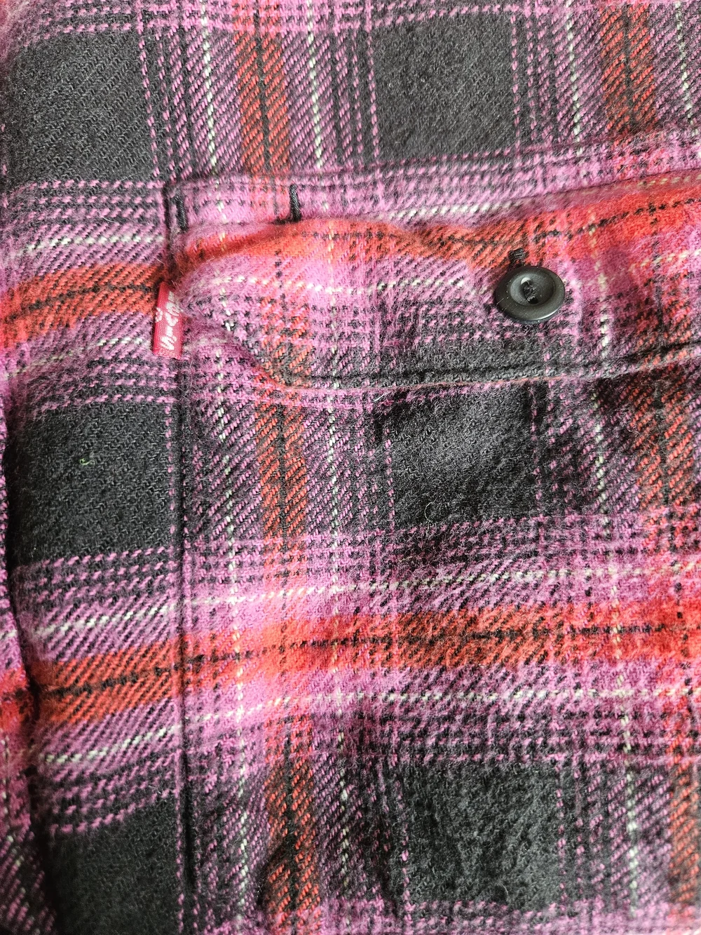 Levis classic plaid