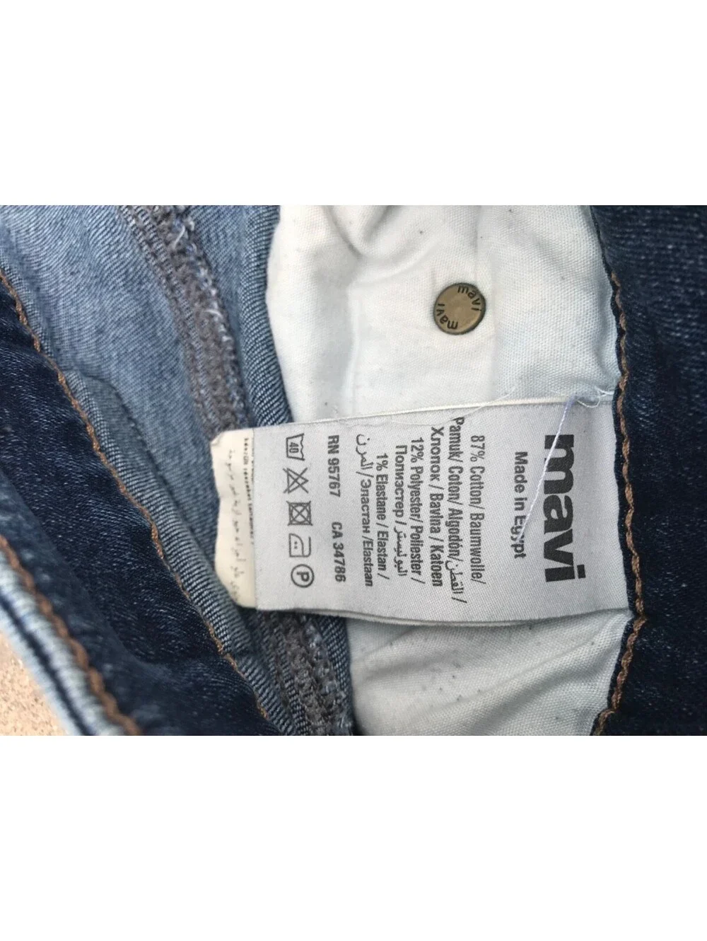 Mavi jeans zach