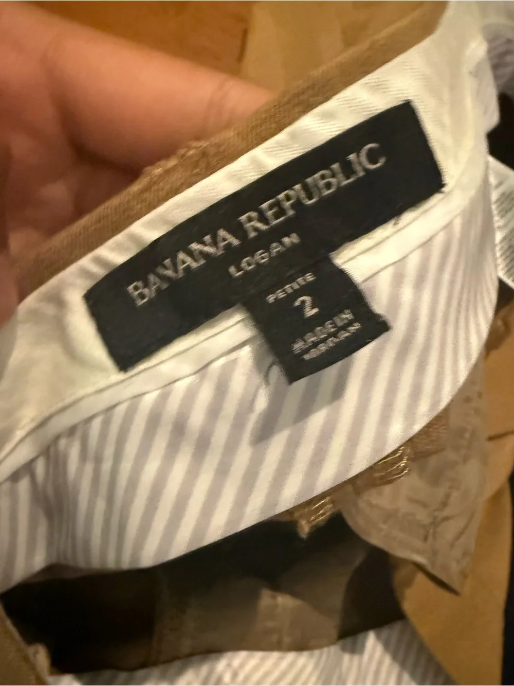 Banana Republic slim straight