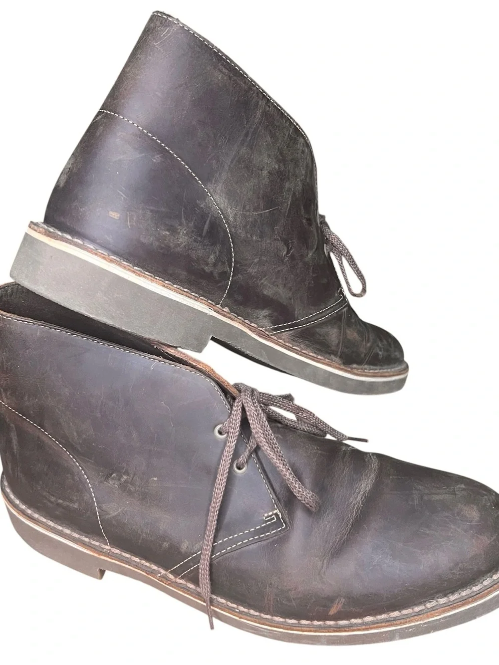 Clarks timeless brown sole