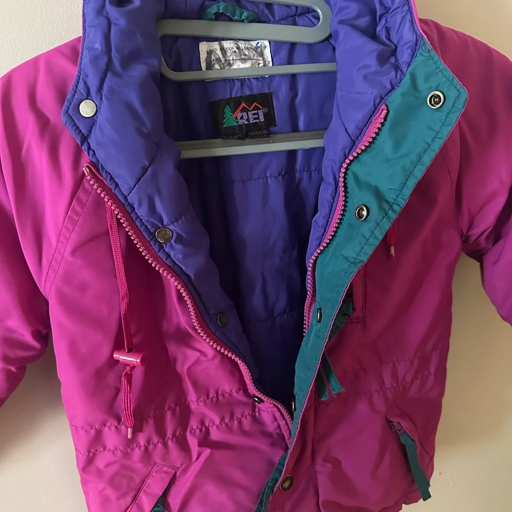 REI colorful jacket