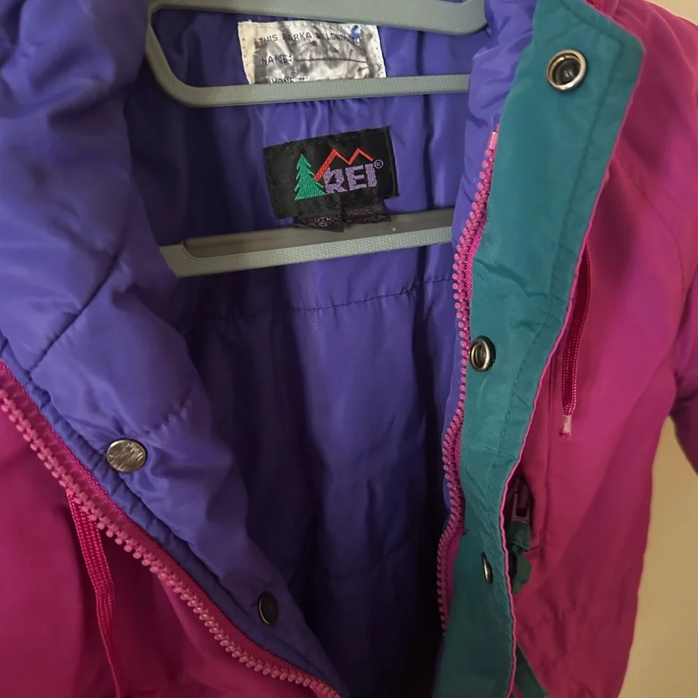 REI colorful jacket