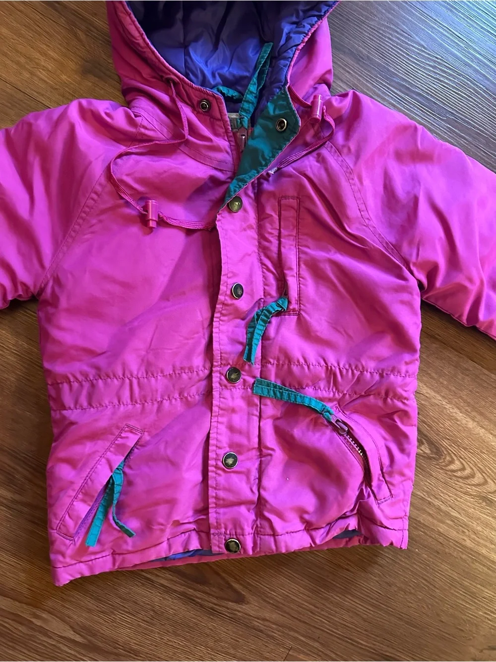 REI colorful jacket