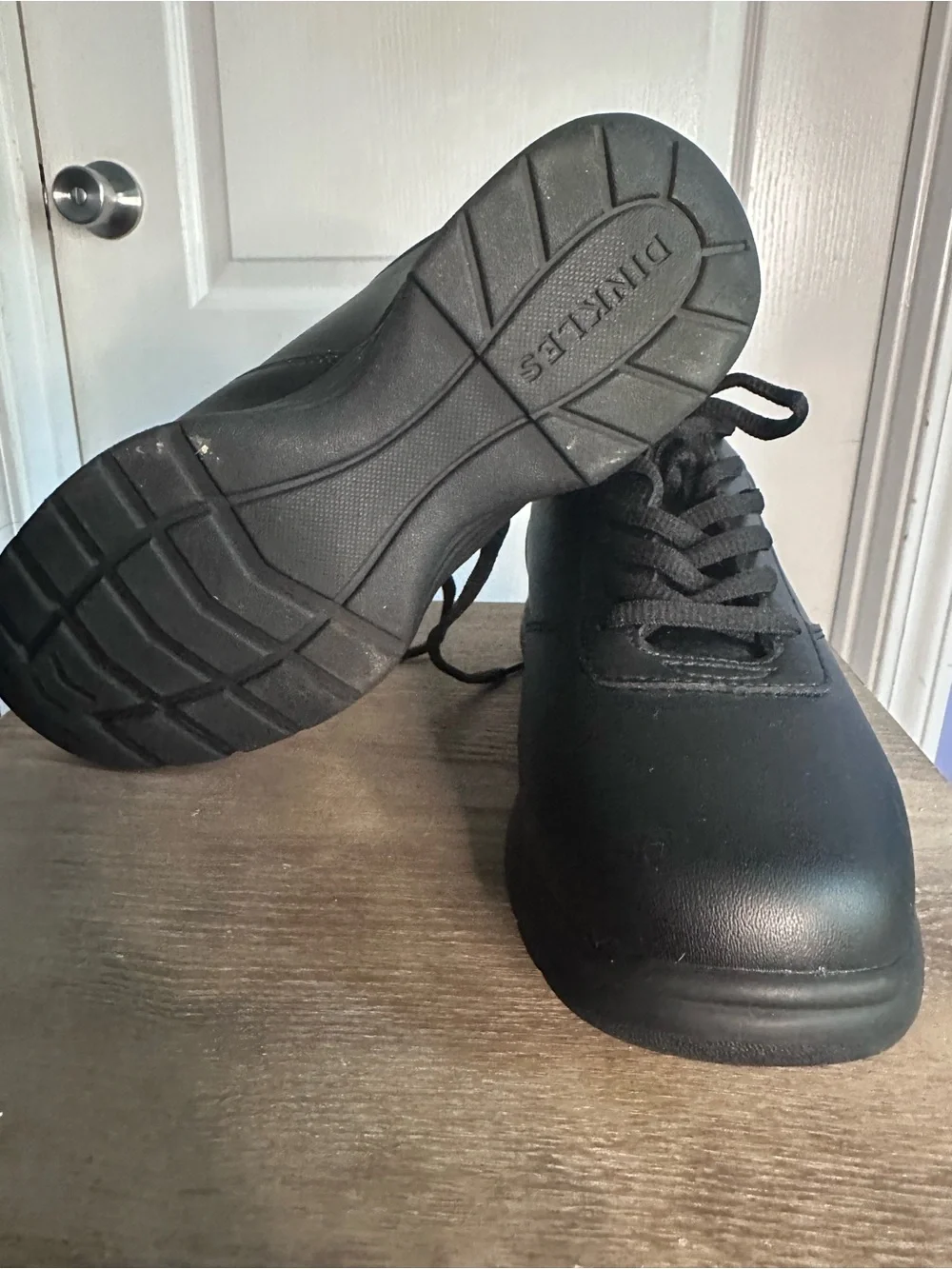 Men's Classic Black Lace-Up Band Shoes