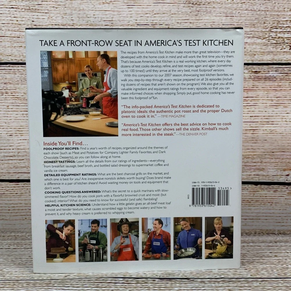 Americas Test Kitchen narrative by episodes