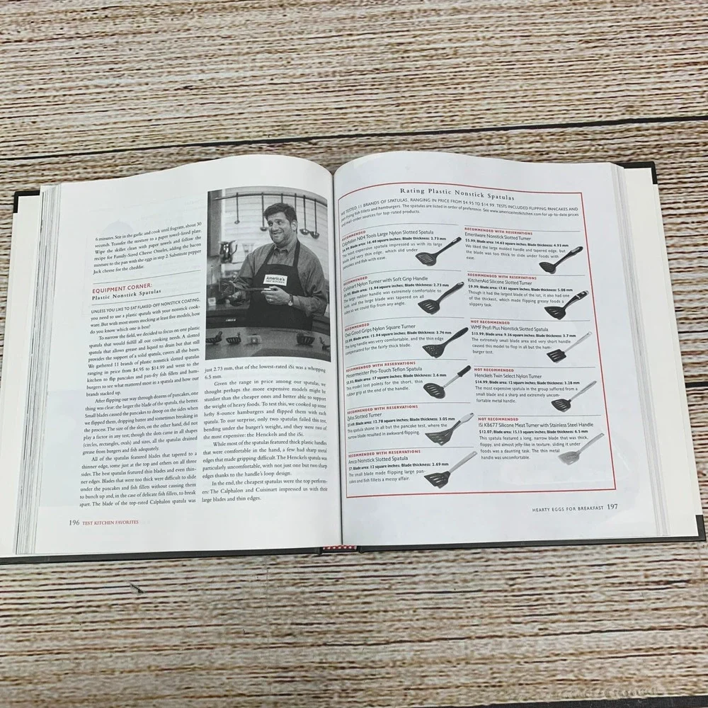 Americas Test Kitchen companion hardcover