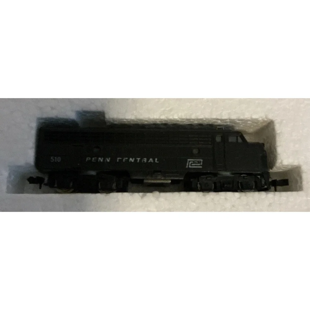 Vintage 1973 Aurora N Scale Postage Stamp Rattler Train Set #4722  In Box Tested
