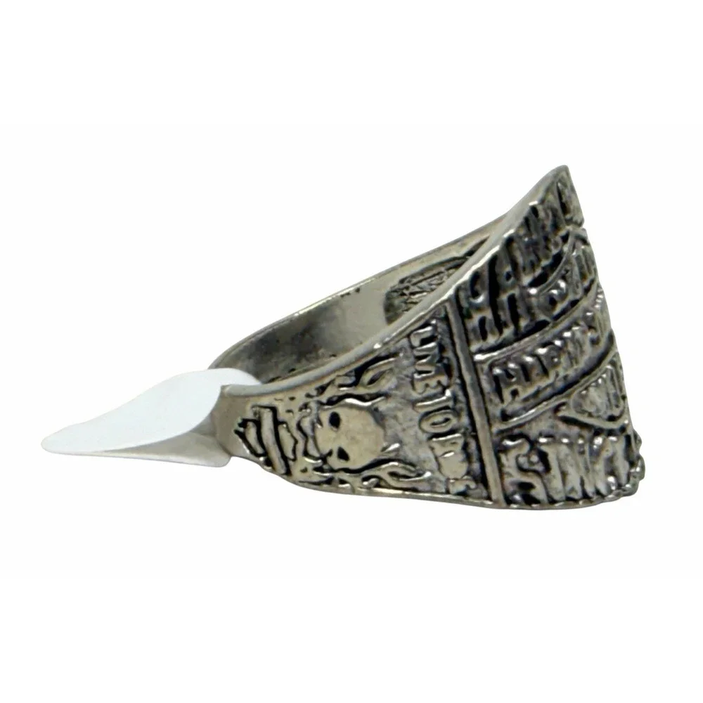 Harley Davidson Motor Cycles Ring Men's Silver Tone Zinc Alloy Ring Size 10.5