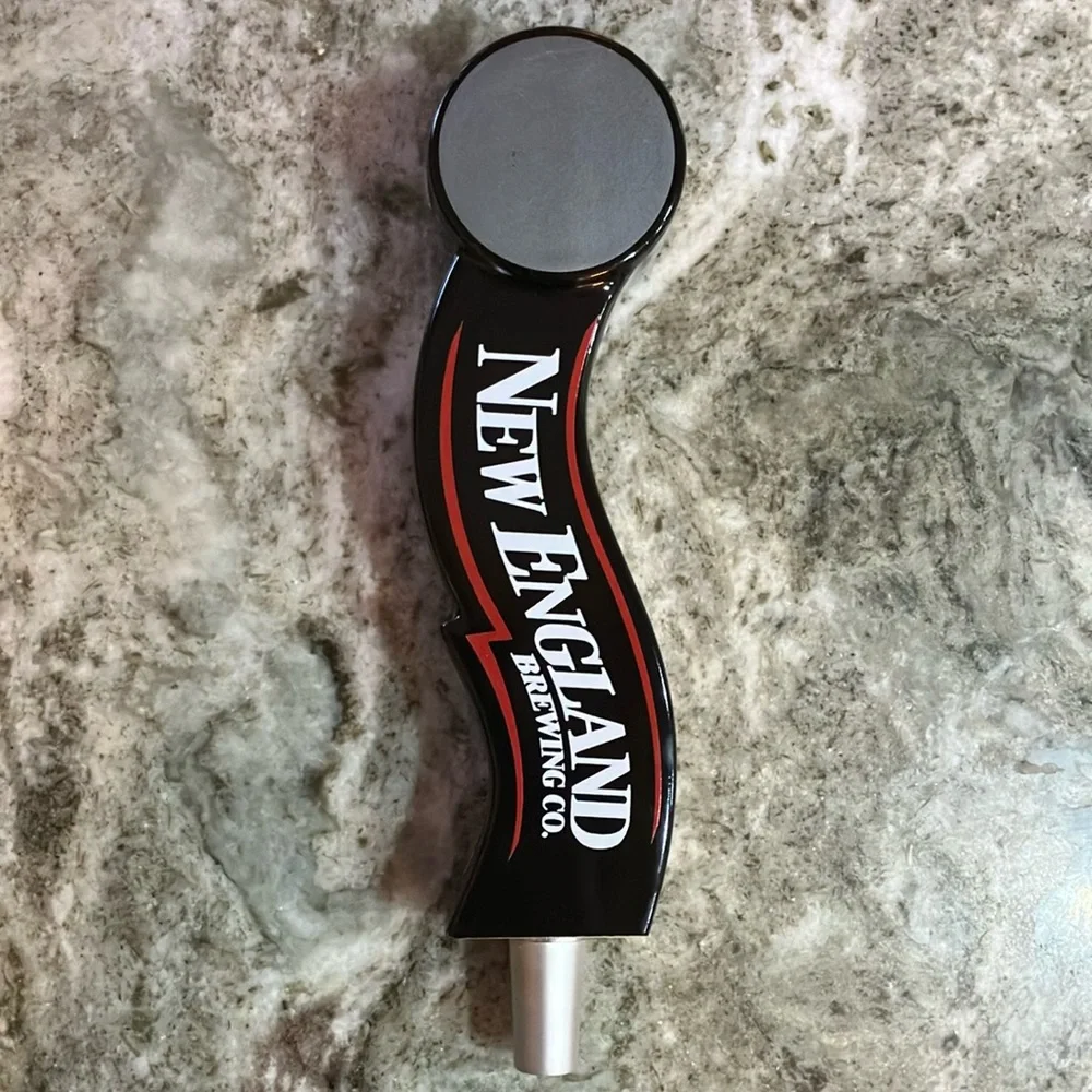 New England Brewing Co. Porcelain 2 Sided Beer Tap Handle
