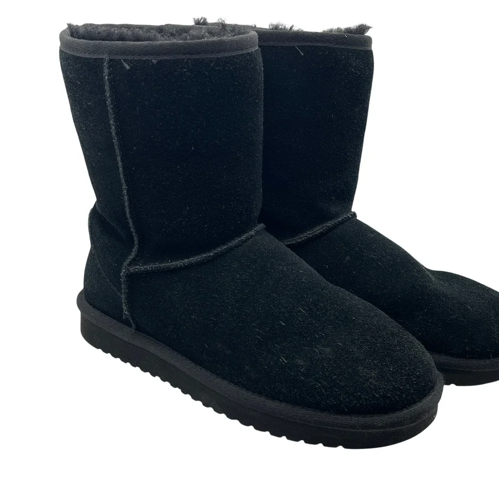 Koolaburra plush accented ankle