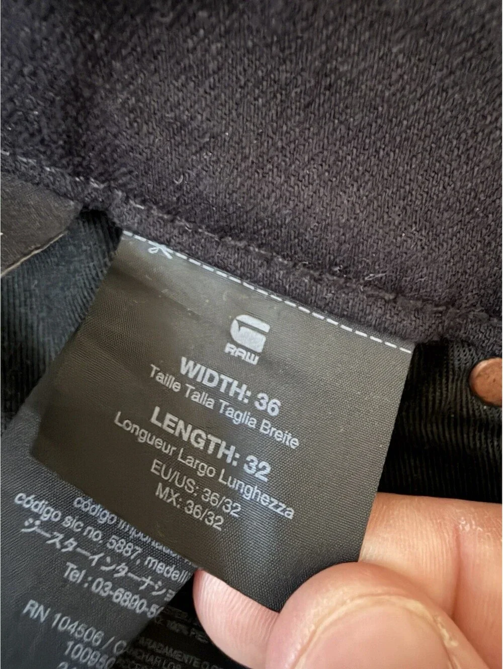 G-Star waist used usps