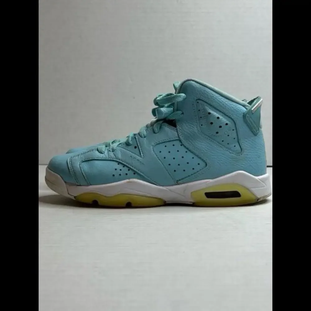 Nike Air Jordan Retro 6 Pantone GS Still Blue‎ - Size 6Y