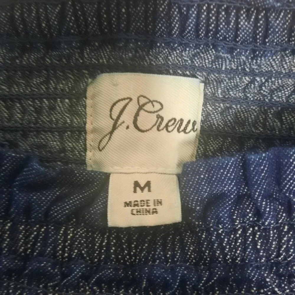 J. Crew crew smocked