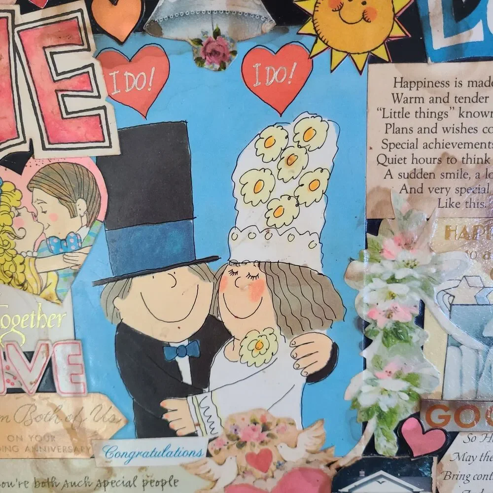 Vintage celebrate love