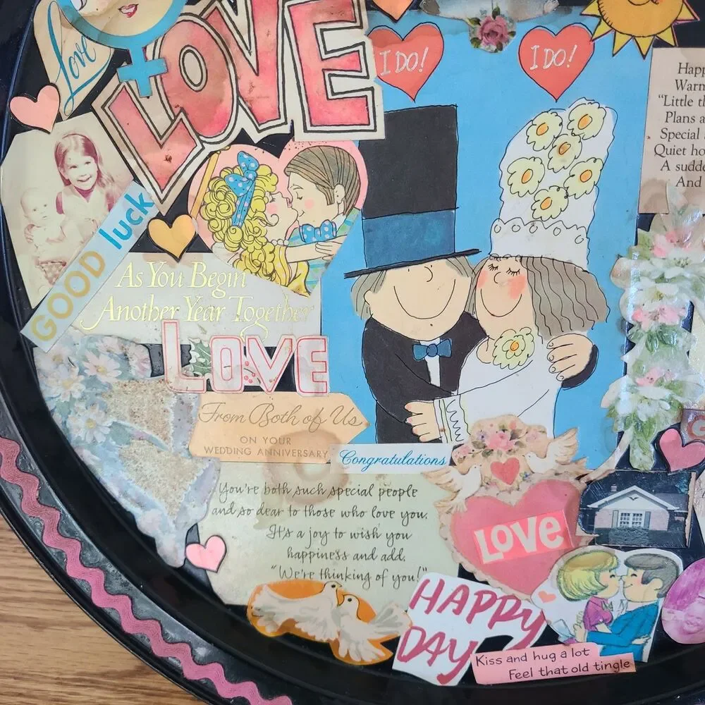 Vintage celebrate love