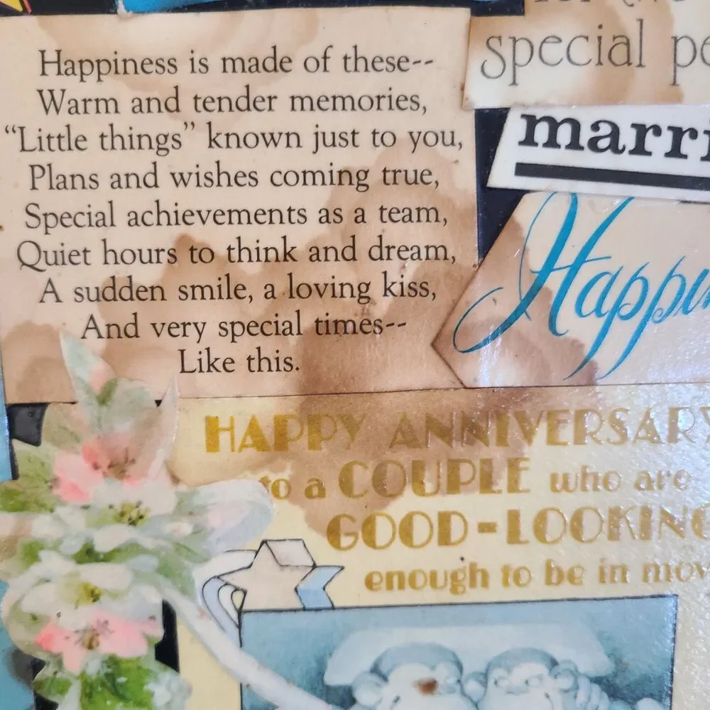 Vintage celebrate love