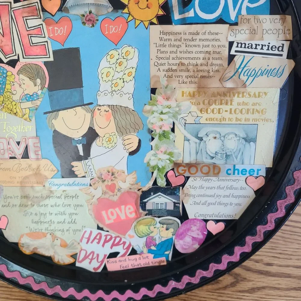 Vintage celebrate love