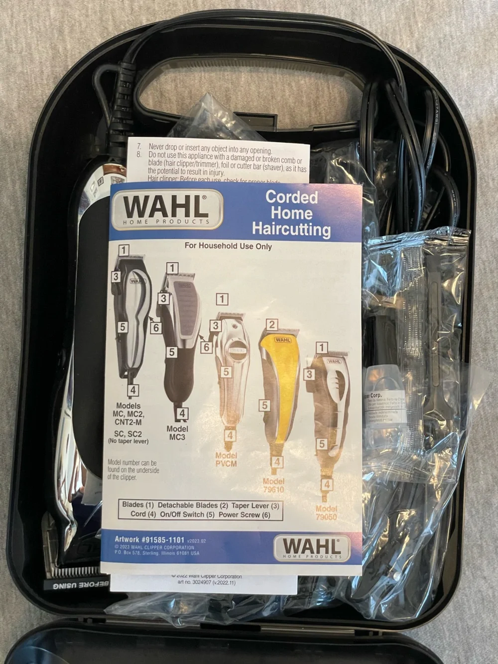 Wahl corded home