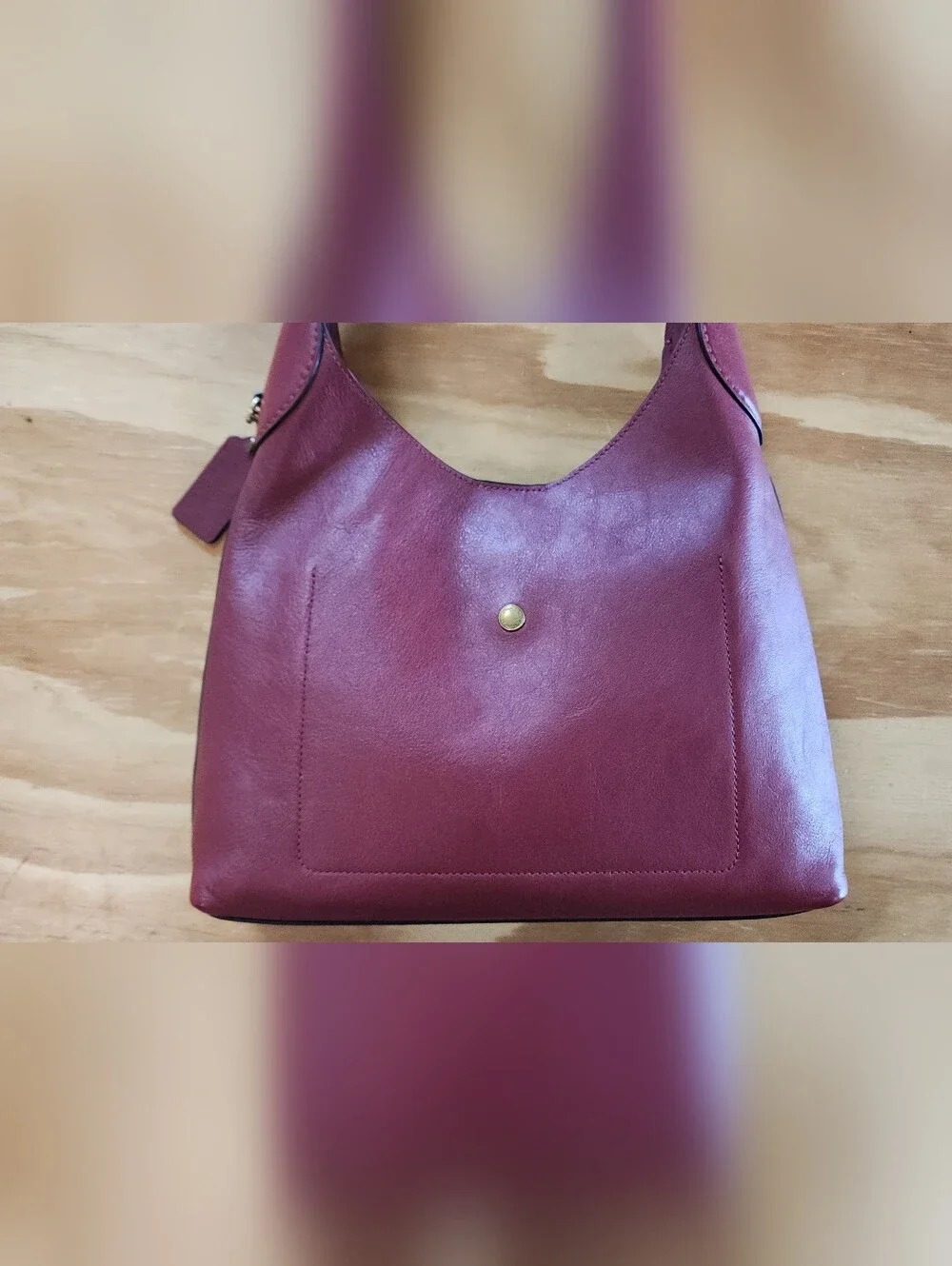 Coach Brookly 28 Dark Ruby