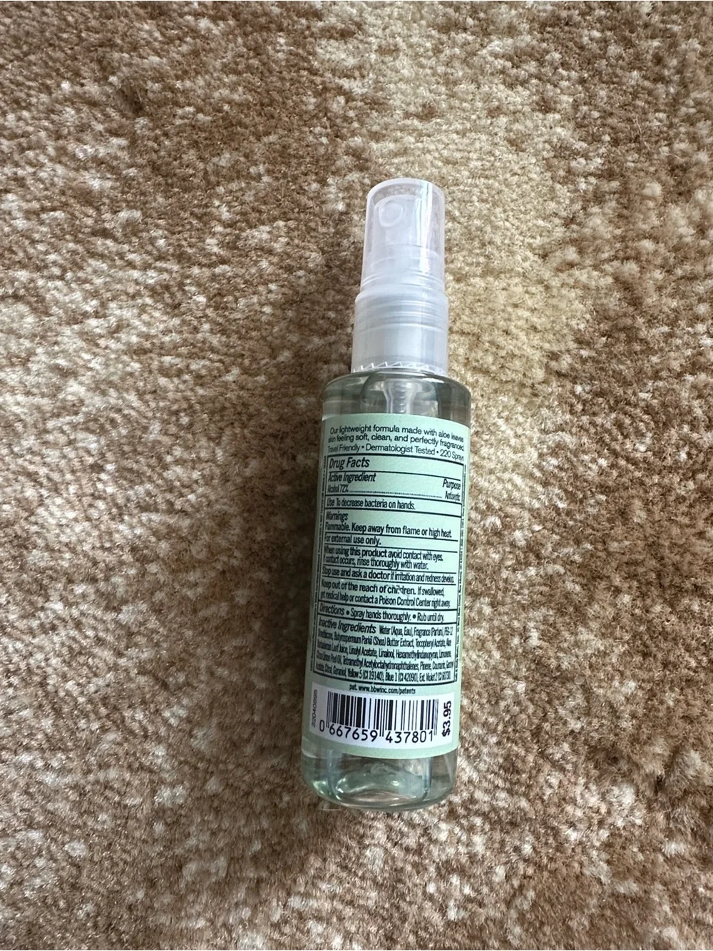 Bath & Body Works travel size