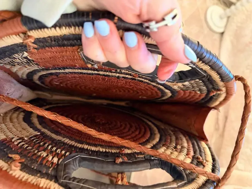 Handmade/Artisan handwoven bolga