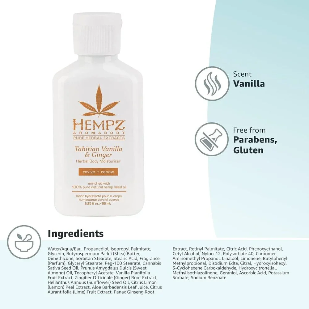 Hempz brand new