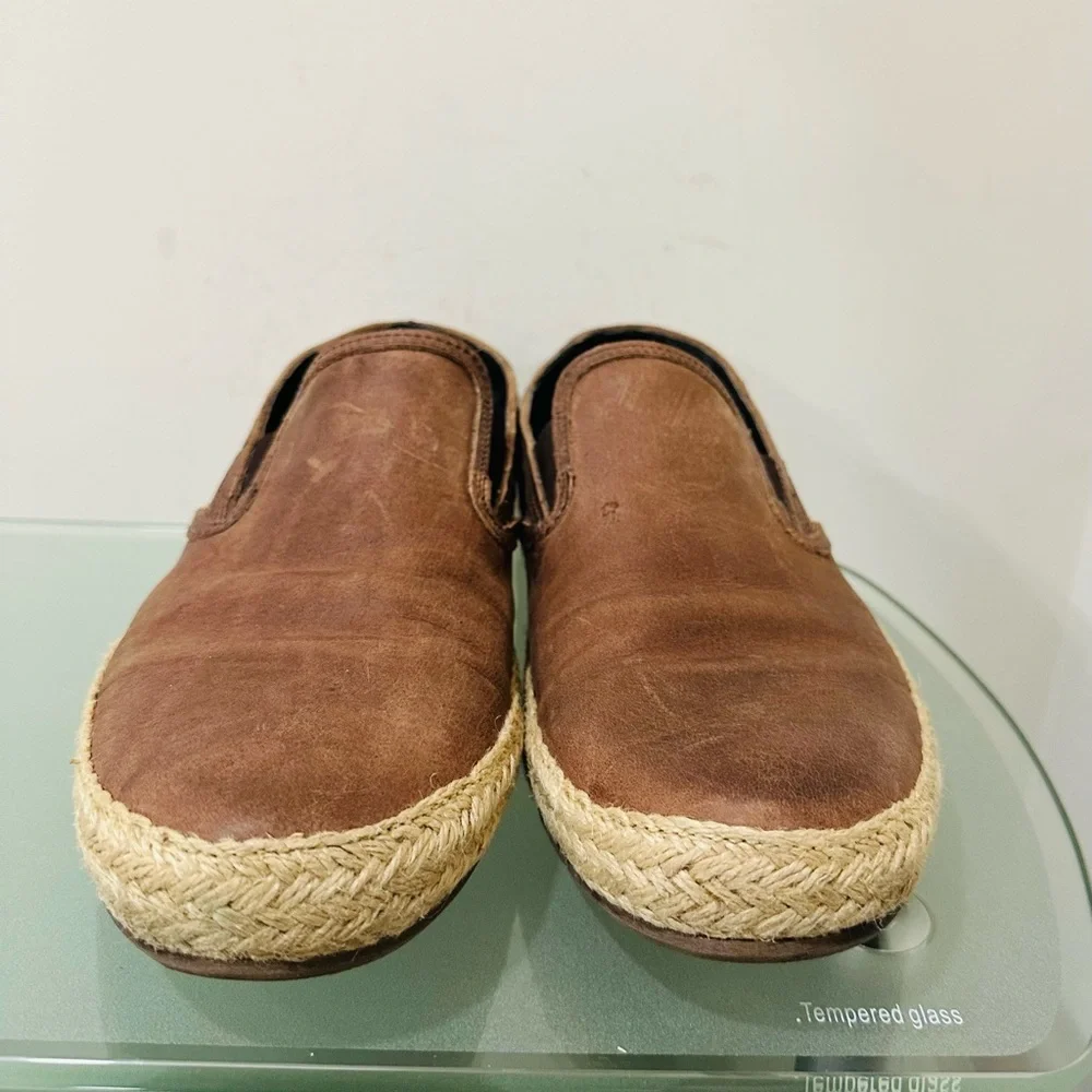 Cole Haan Slip On Loafers Shoes‎ Brown Leather Men’s Size 8,5 M
