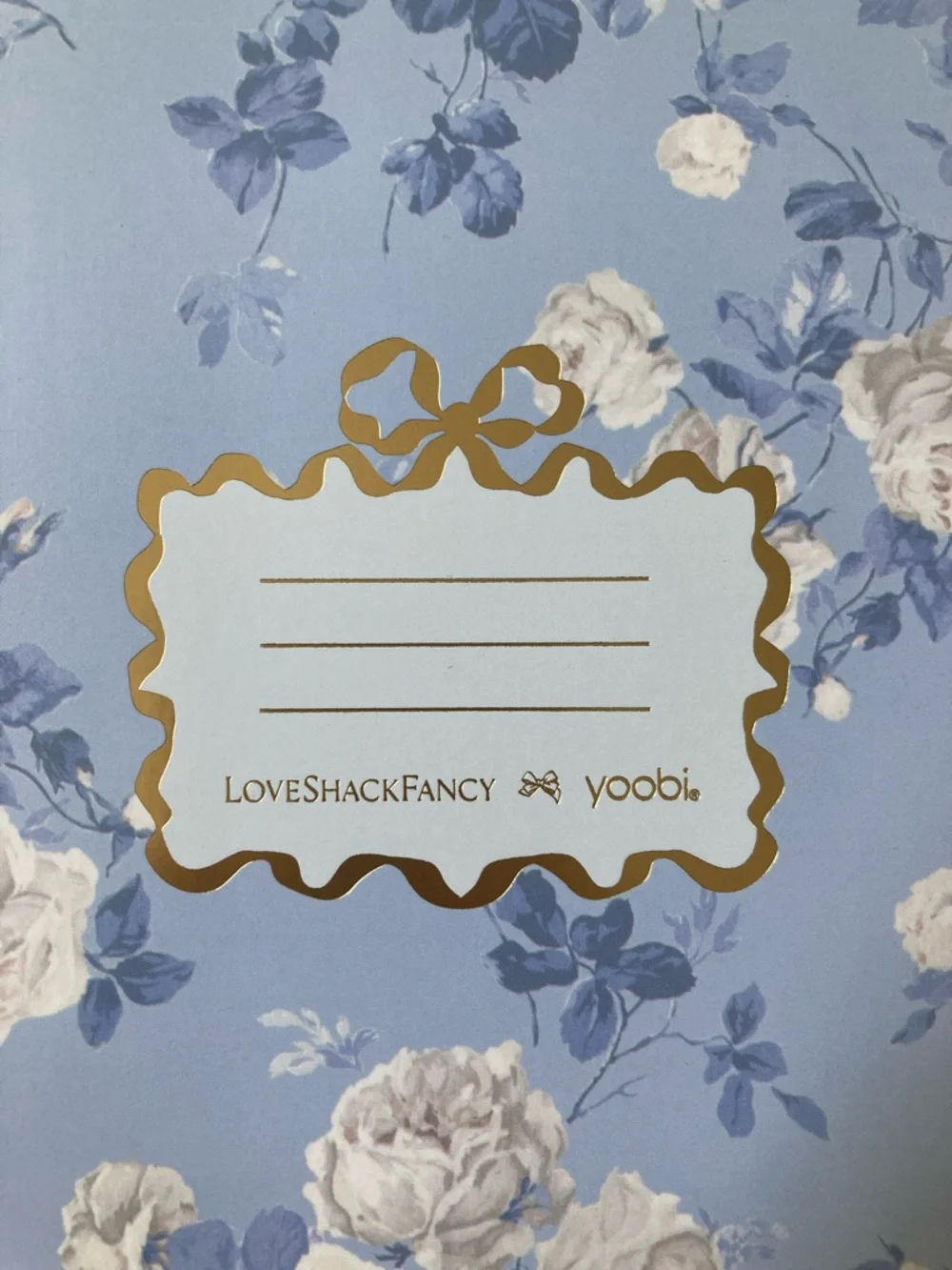 LoveShackFancy hand ready