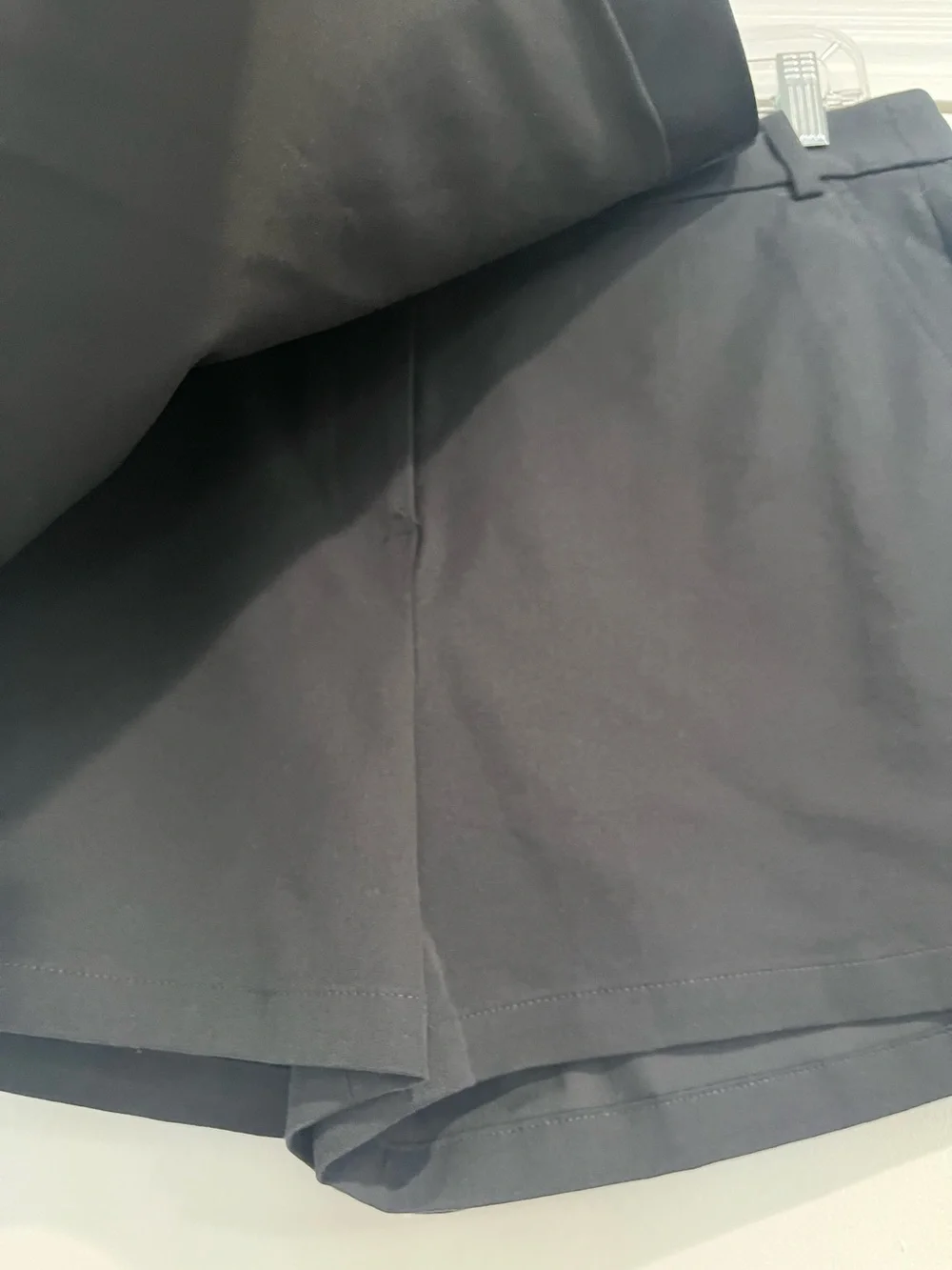J. Crew Black Mini Skort Sz. 10