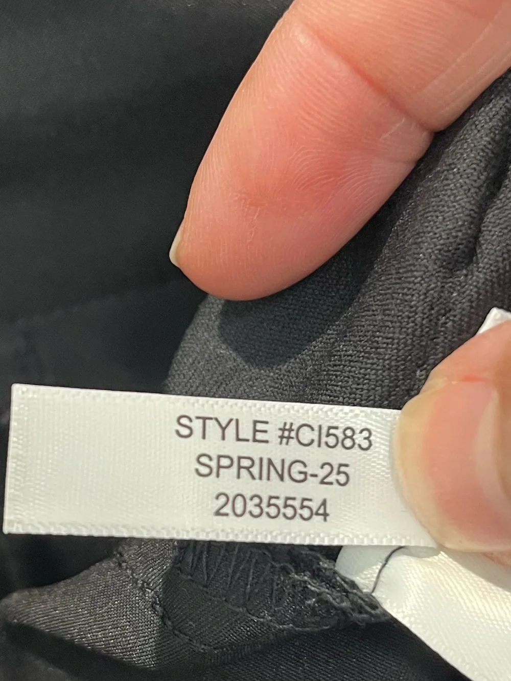 J. Crew Black Mini Skort Sz. 10