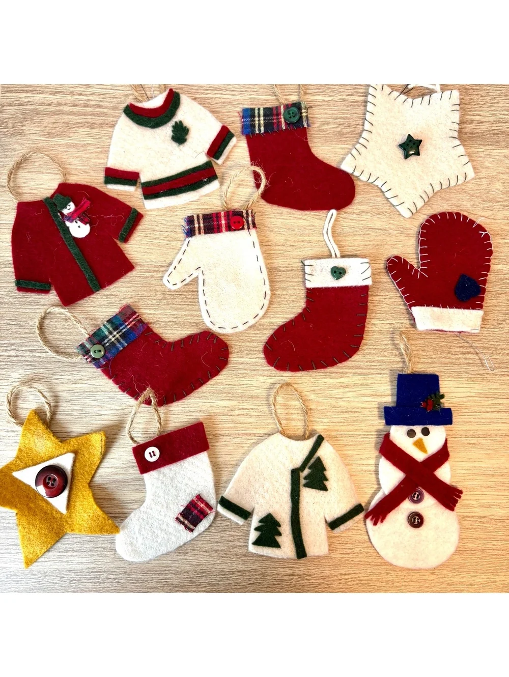 Handmade vintage mixed