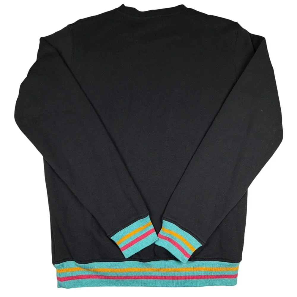 San Diego Wave FC Mens Small Sweatshirt Black NWSL Soccer Pullover Crewneck