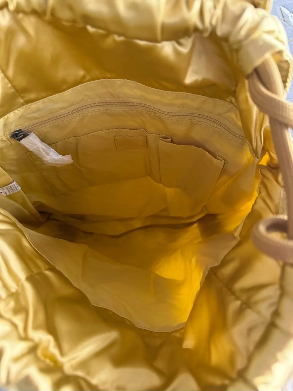 2007 Nike Metallic Gold Satin Shoulder Tote — Women's Bag
