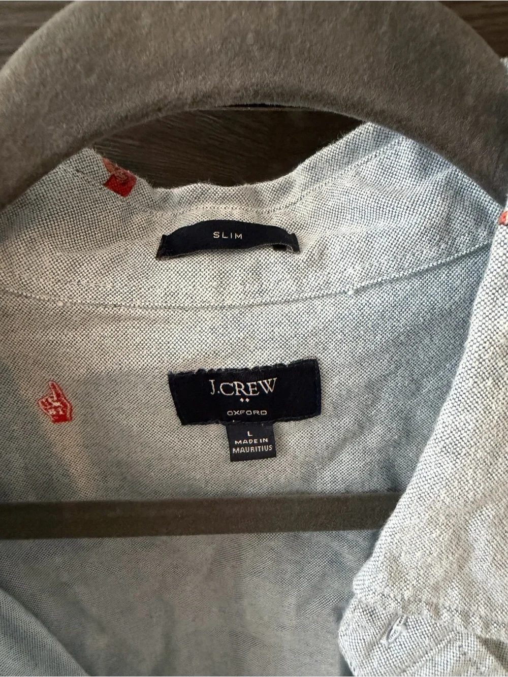 J. Crew light blue