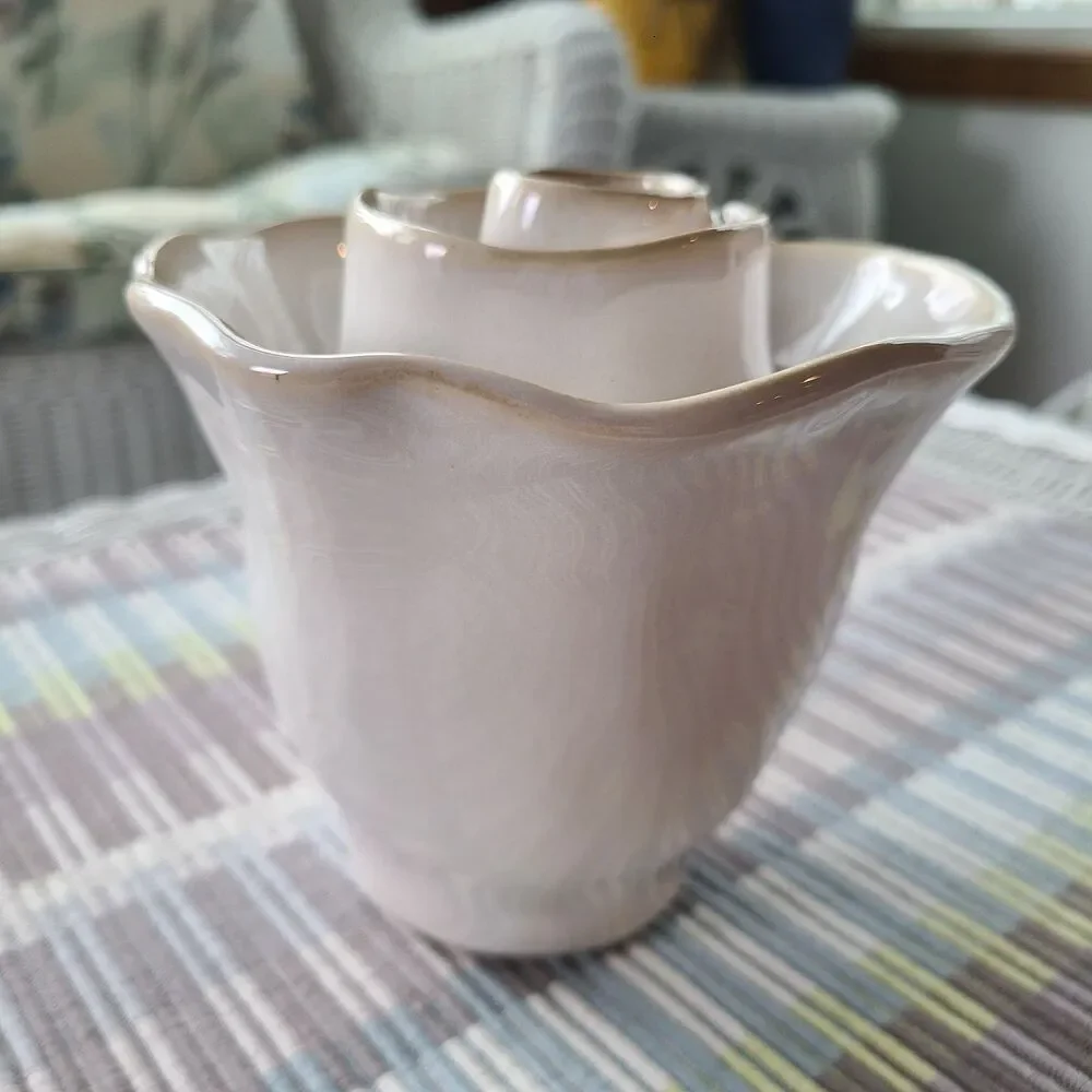 Vintage Ceramic Pottery Multi Hole 