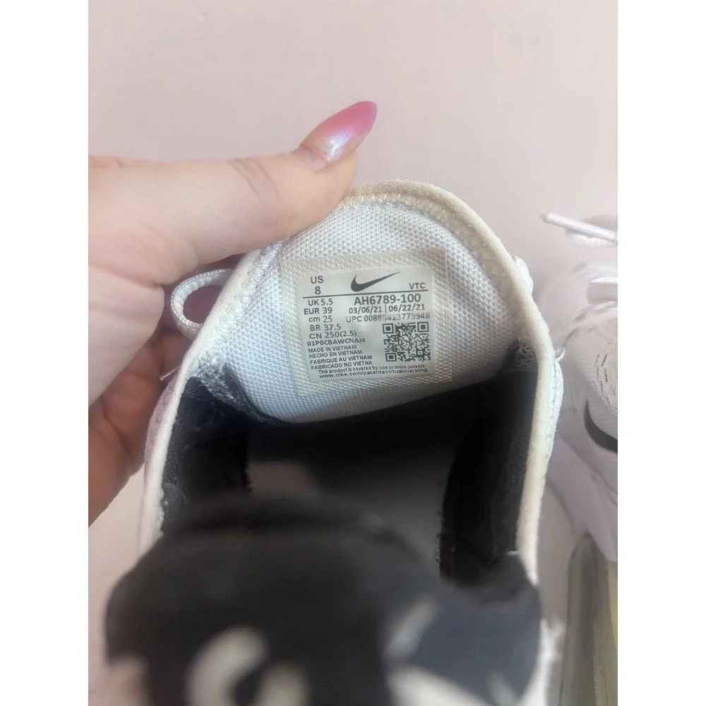 Nike Air Max 270 White and Black AH6789-100 Womens Running Shoes Size 8