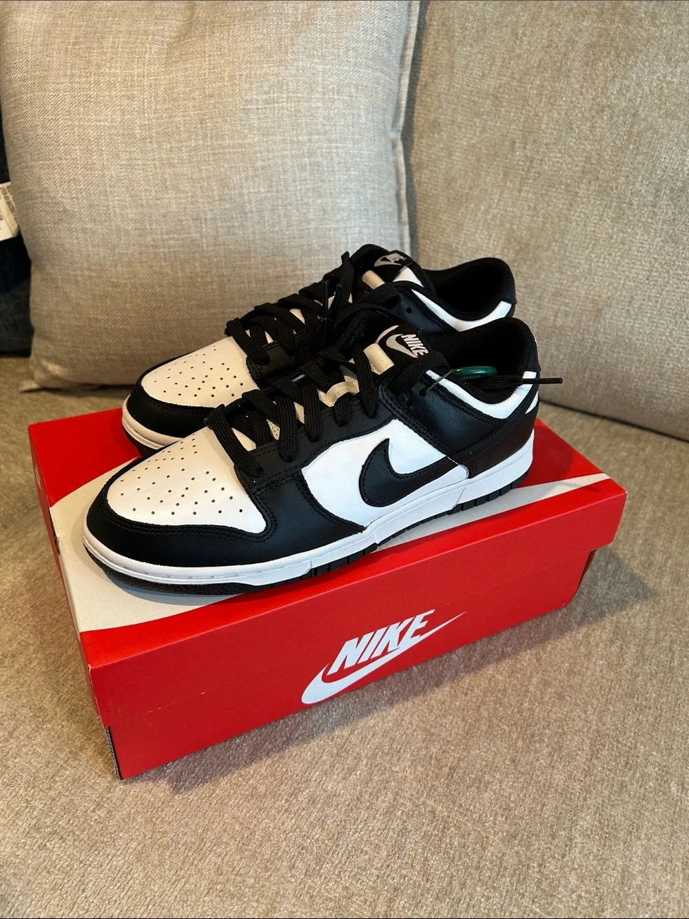Nike Men’s Low-Top Sneakers - Black & White