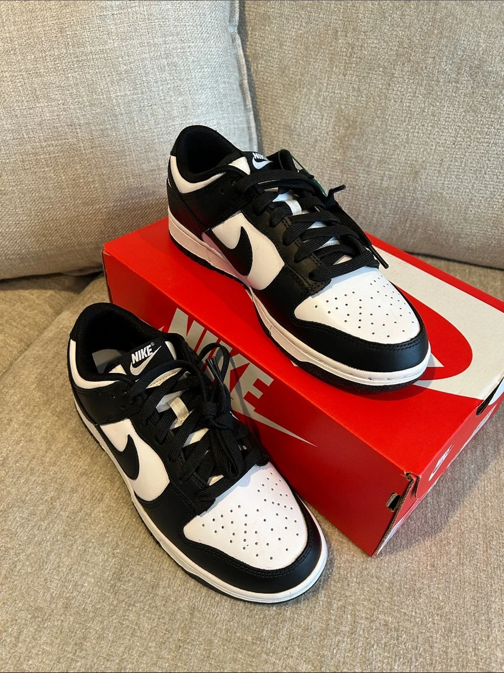 Nike Men’s Low-Top Sneakers - Black & White
