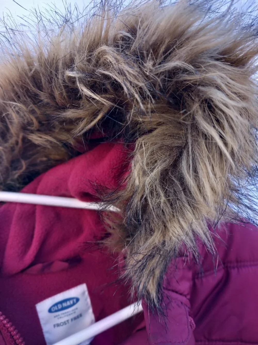 Winter Puffer Coat Child Size 8 - Old Navy