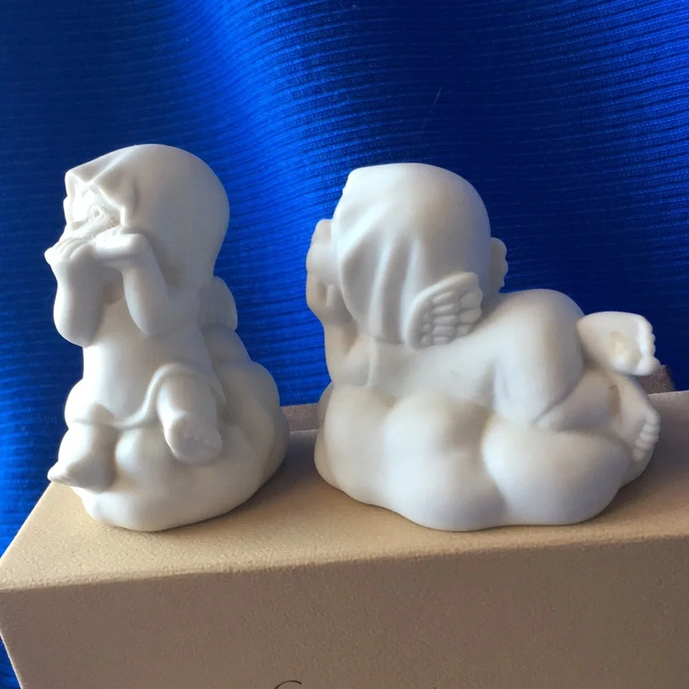 Vintage 1981 Little Gallery by Hallmark: “Heavenly Serenade” Figurines
