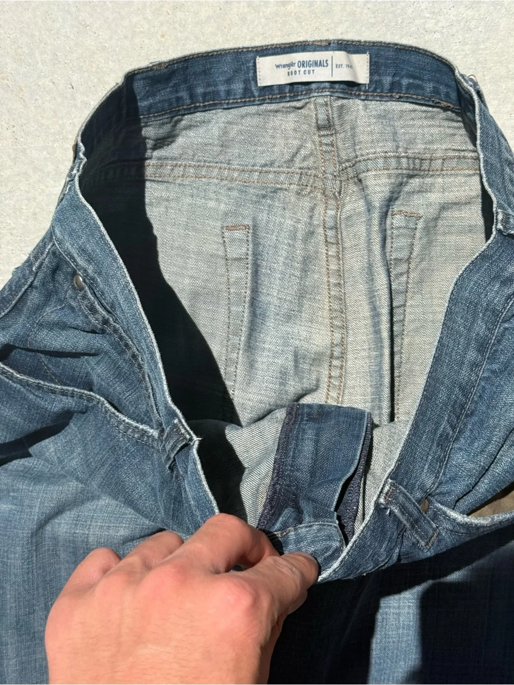 Wrangler relaxed fit