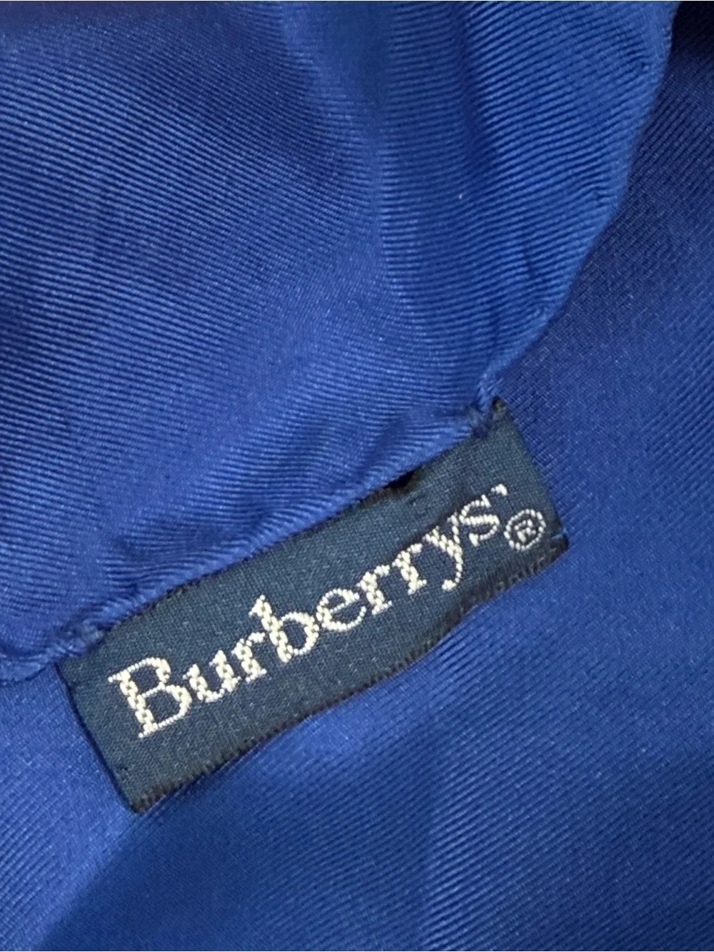 Burberry bought this