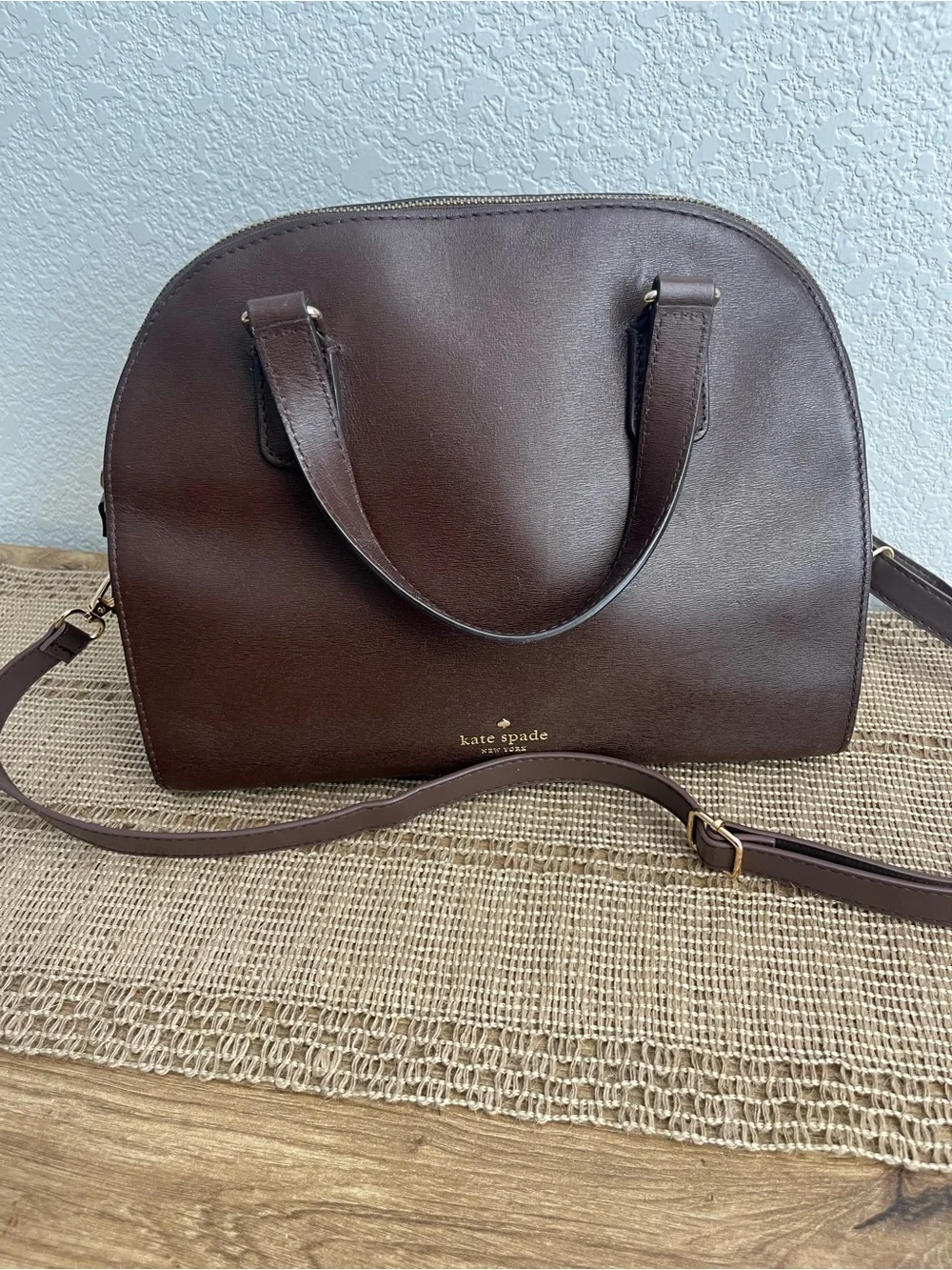 kate spade handbag zip handles