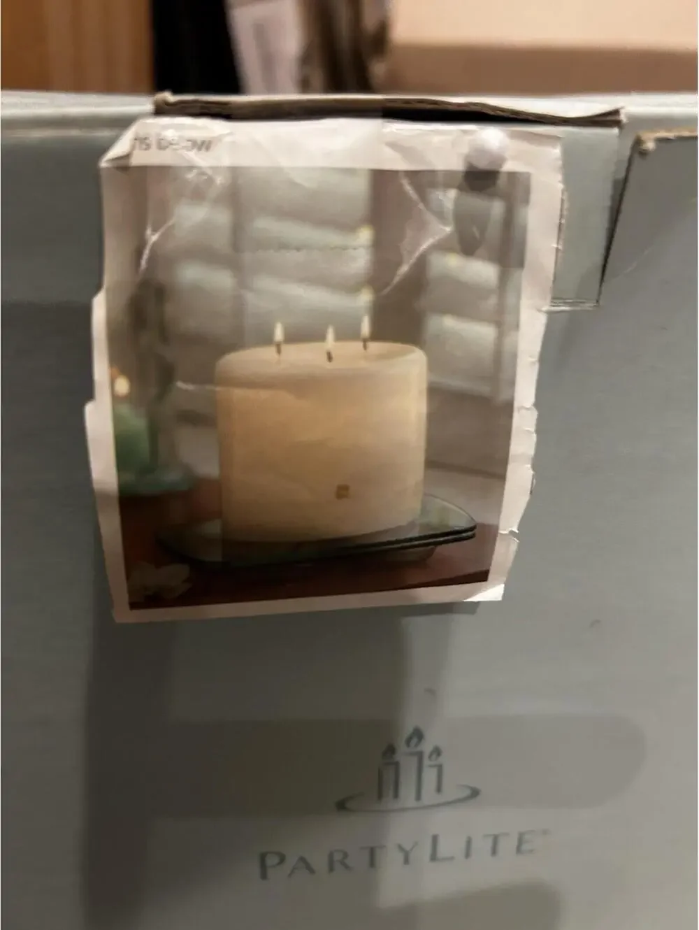PartyLite stratus glass