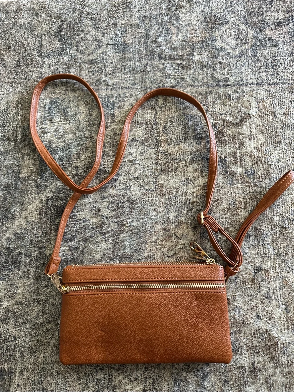 Isabelle NEW Multi-Pocket Crossbody Bag and Wristlet Clutch.