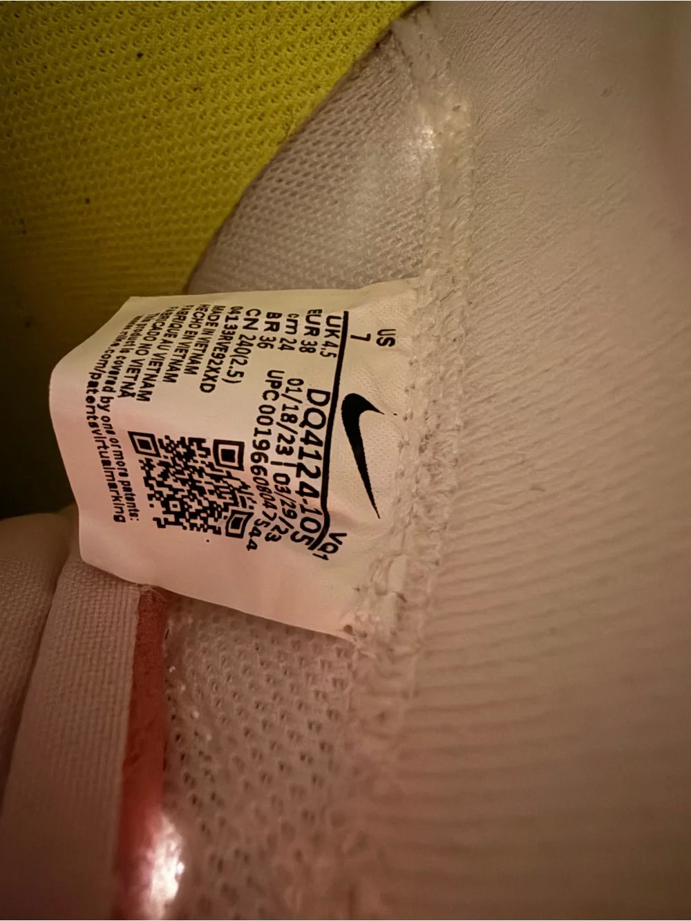 Nike Blazer Mid ‘77 White Pink Oxford Burgundy Crush Sneakers Women’s 7