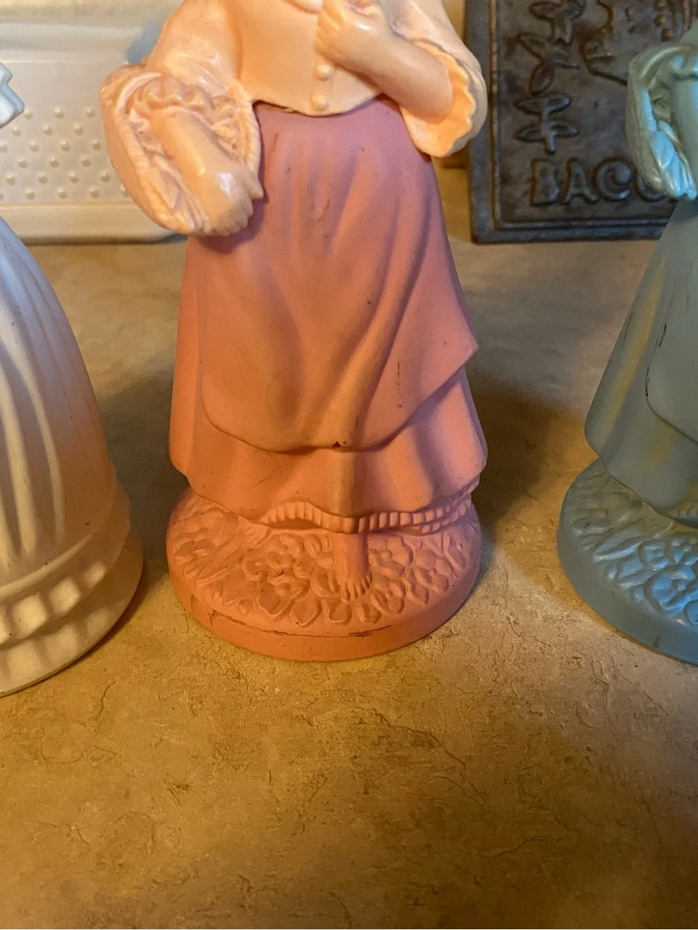 Vintage Avon Little Girl Blue/Pink Cologne Victorian Field Flowers Decanters Lot