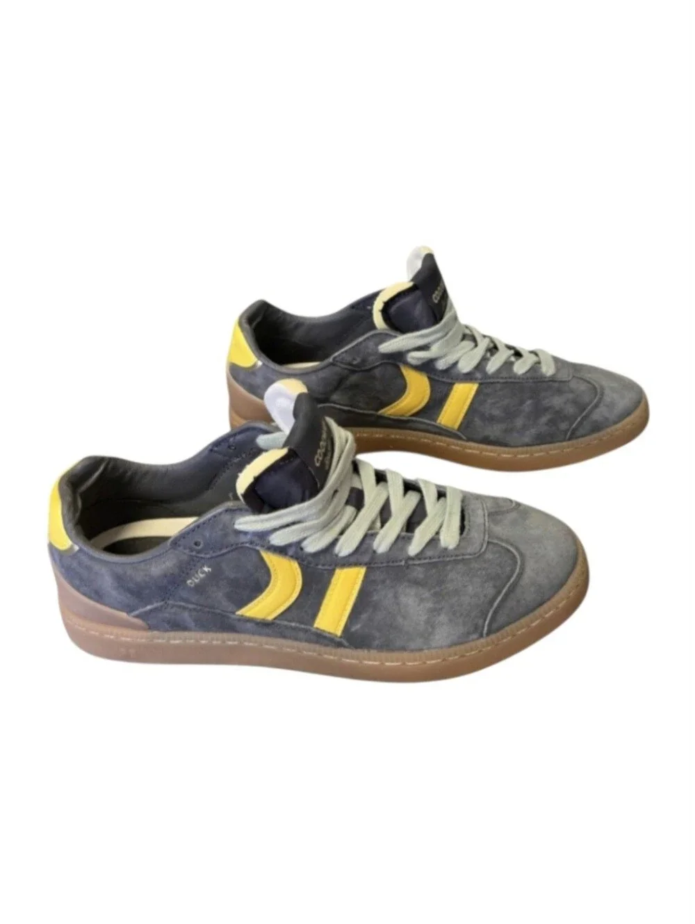 Coolway Duck Dgy Men's Urban Sneaker in Grey, Yellow, Brown, Size 9 Men. NEW!