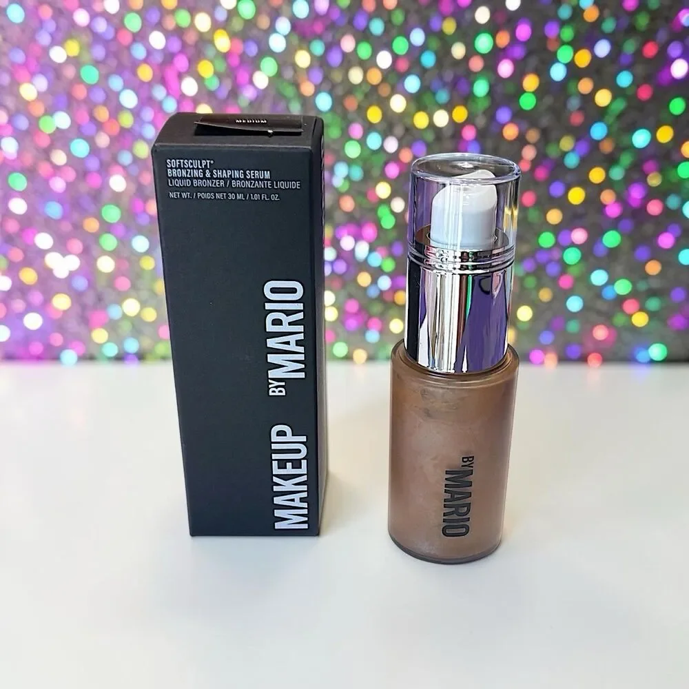 Makeup by Mario SoftSculpt Bronzing & Shaping Serum in Medium 1.01 fl oz NIB
